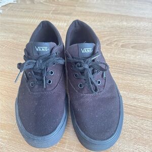 Vans Men's black Canvas Sneakers